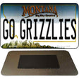 Go Grizzlies Novelty Metal Magnet M-12862