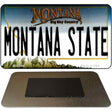 Montana State Novelty Metal Magnet M-12864