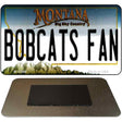 Bobcats Fan Novelty Metal Magnet M-12869