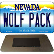 Wolf Pack Novelty Metal Magnet M-12876