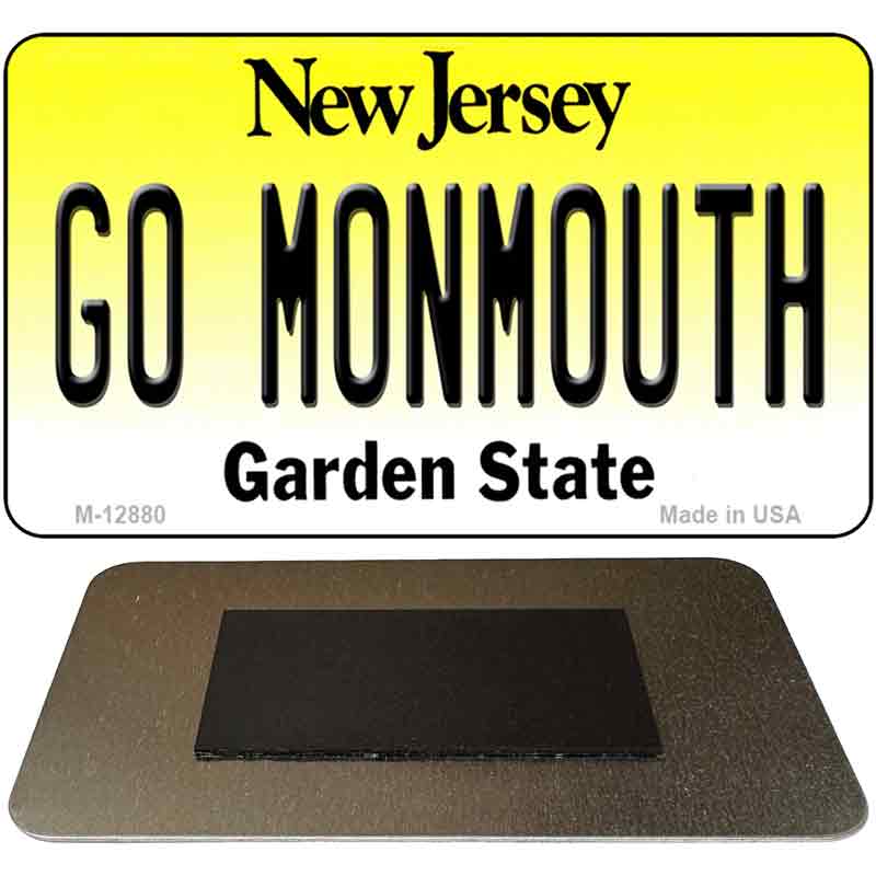 Go Monmouth Novelty Metal Magnet M-12880