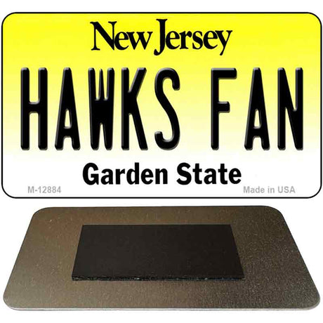 Hawks Fan Novelty Metal Magnet M-12884