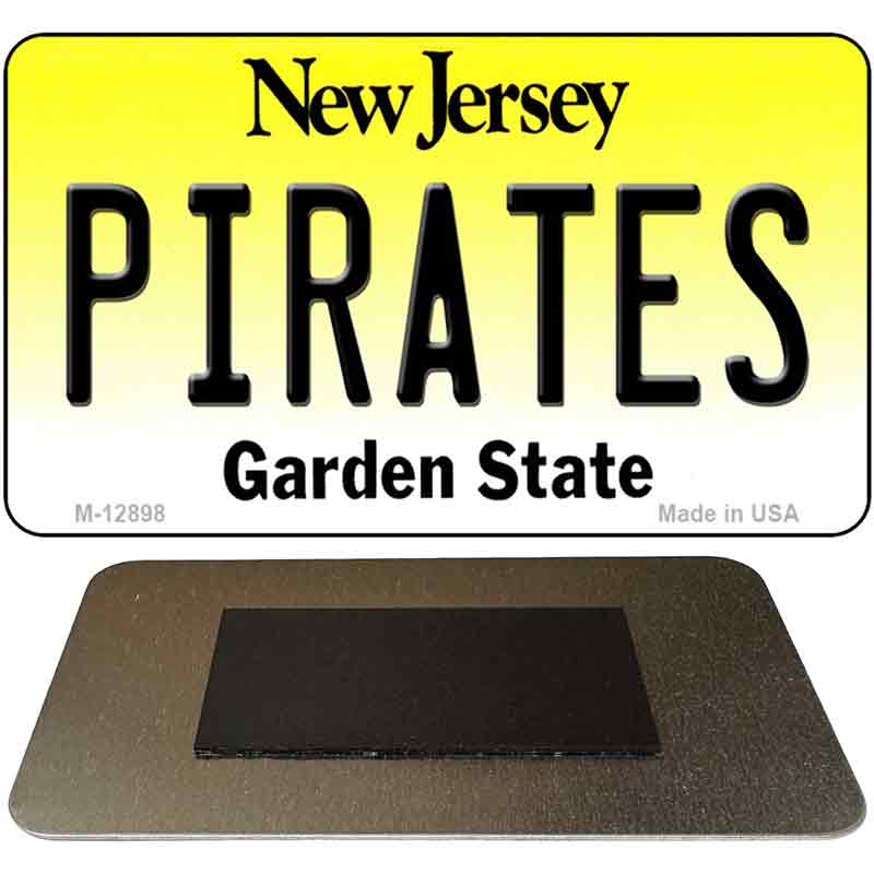 Pirates Novelty Metal Magnet M-12898