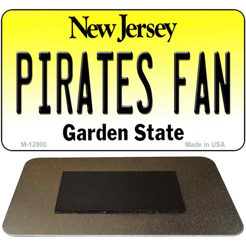 Pirates Fan Novelty Metal Magnet M-12900