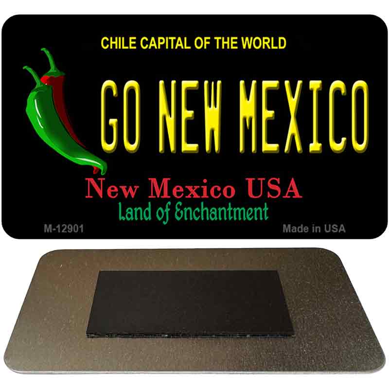 Go New Mexico Novelty Metal Magnet M-12901