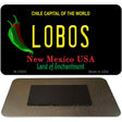 Lobos Novelty Metal Magnet M-12903