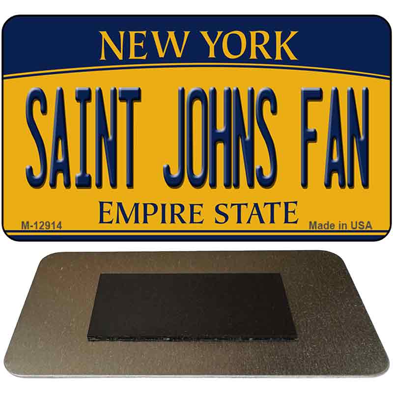 Saint Johns Fan Novelty Metal Magnet M-12914