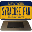 Syracuse Fan Novelty Metal Magnet M-12919