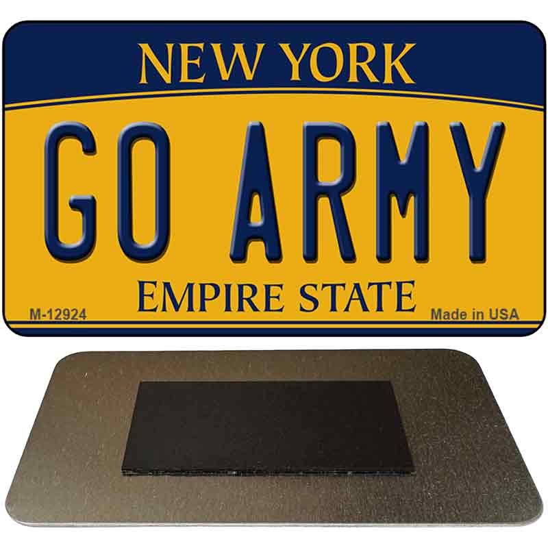 Go Army Novelty Metal Magnet M-12924