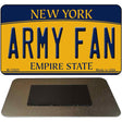 Army Fan Novelty Metal Magnet M-12925