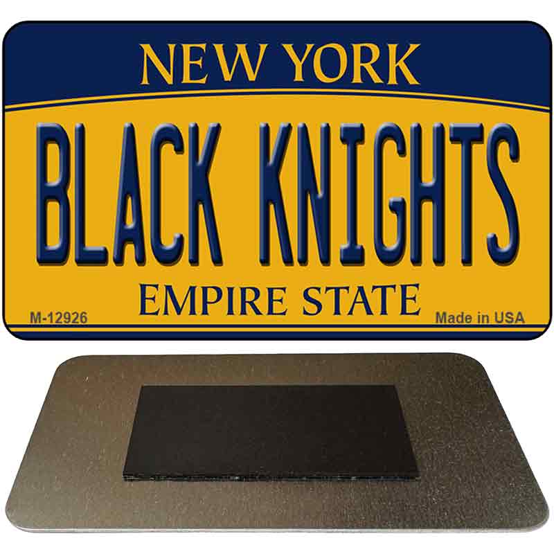 Black Knights Novelty Metal Magnet M-12926