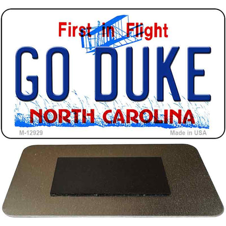 Go Duke Novelty Metal Magnet M-12929