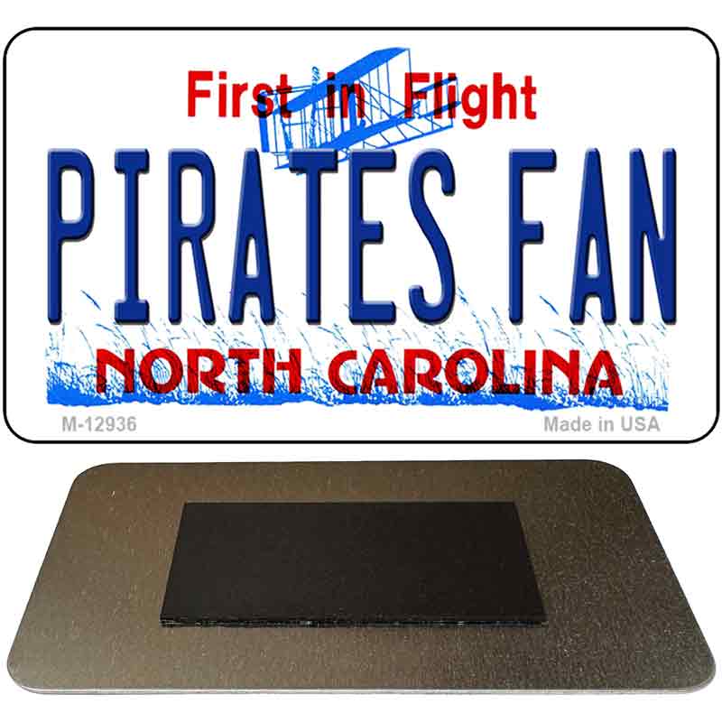 Pirates Fan Novelty Metal Magnet M-12936