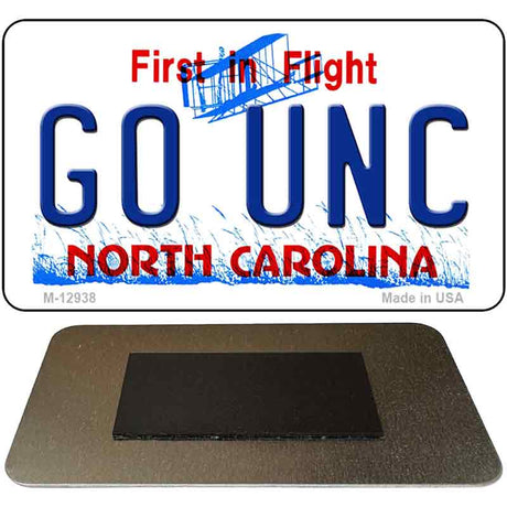 Go Univ North Carolina Novelty Metal Magnet M-12938