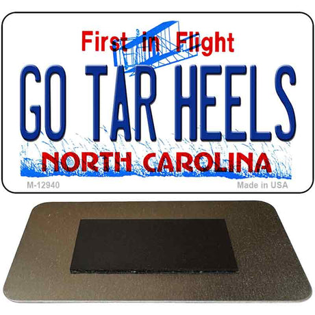 Go Tar Heels Novelty Metal Magnet M-12940