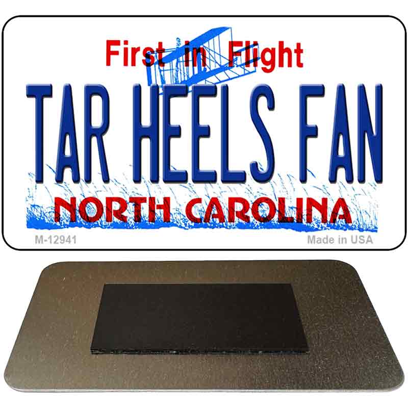 Tar Heels Fan Novelty Metal Magnet M-12941