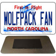 Wolfpack Fan Novelty Metal Magnet M-12945