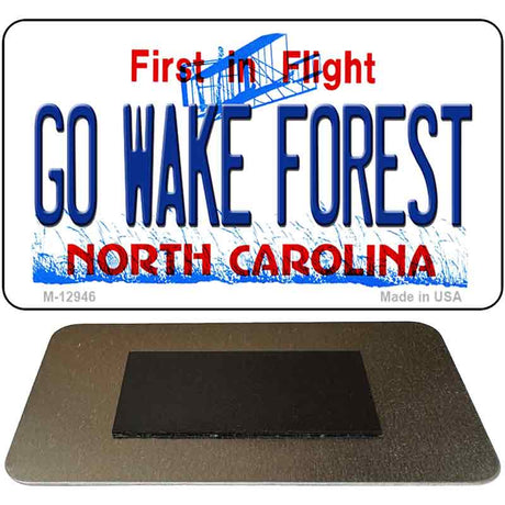 Go Wake Forest Novelty Metal Magnet M-12946