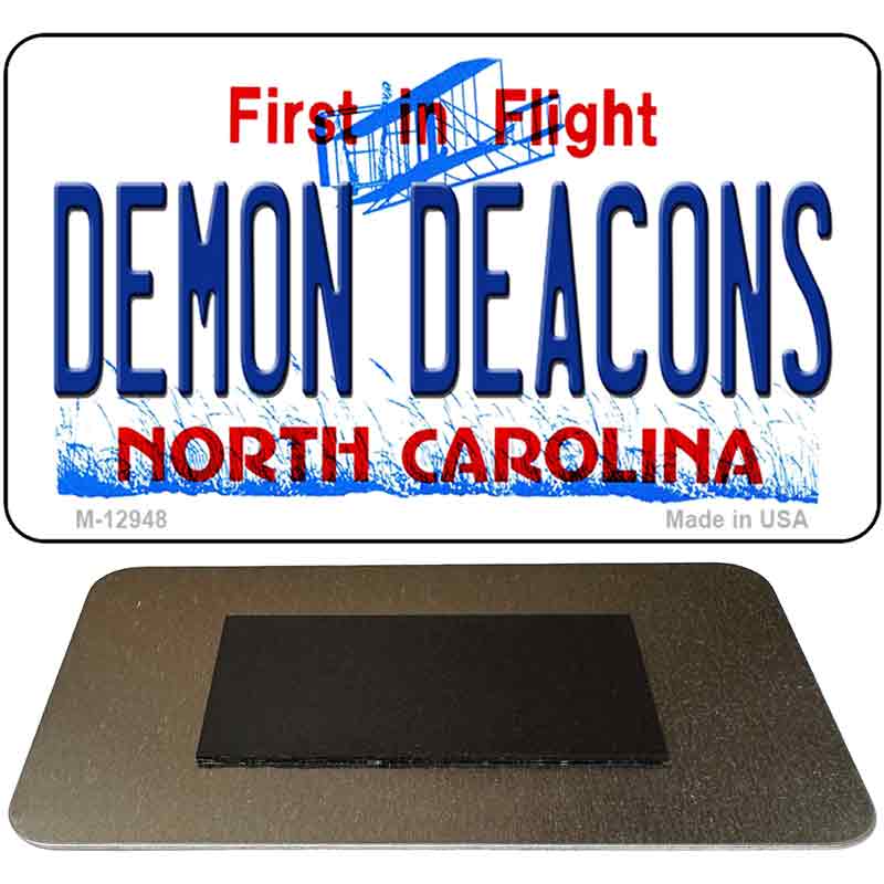 Demon Deacons Novelty Metal Magnet M-12948