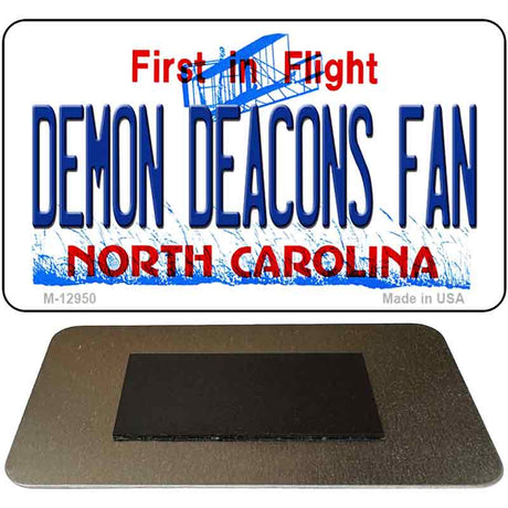 Demon Deacons Fan Novelty Metal Magnet M-12950