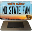 North Dakota State Fan Novelty Metal Magnet M-12953