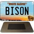 Bison Novelty Metal Magnet M-12954