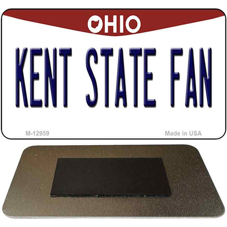 Kent State Fan Novelty Metal Magnet M-12959