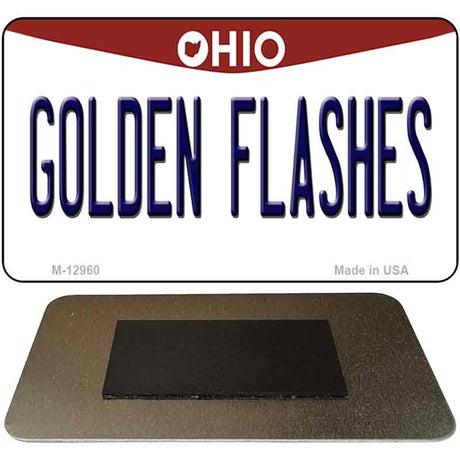 Golden Flashes Novelty Metal Magnet M-12960