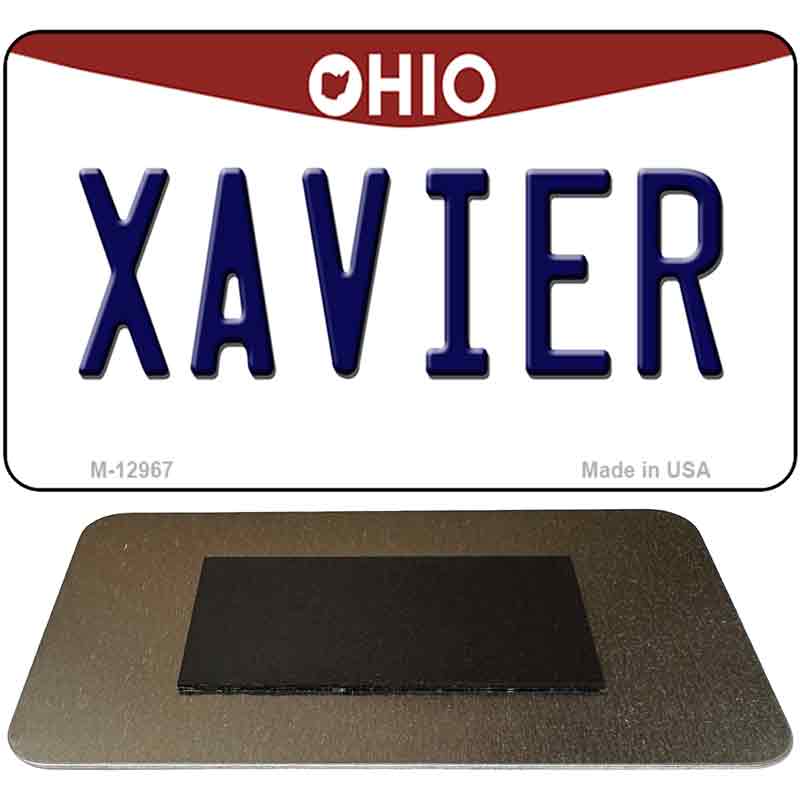 Xavier Novelty Metal Magnet M-12967