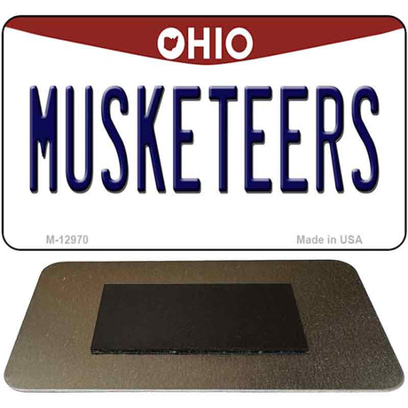 Musketeers Novelty Metal Magnet M-12970