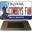 Cowboys Fan Novelty Metal Magnet M-12980