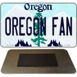 Oregon Fan Novelty Metal Magnet M-12982