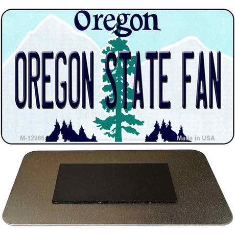 Oregon State Fan Novelty Metal Magnet M-12986