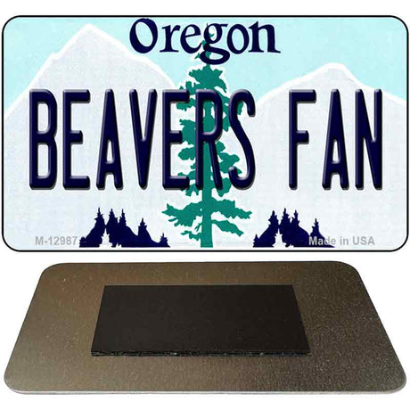 Beavers Fan Novelty Metal Magnet M-12987