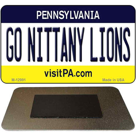 Go Nittany Lions Novelty Metal Magnet M-12991