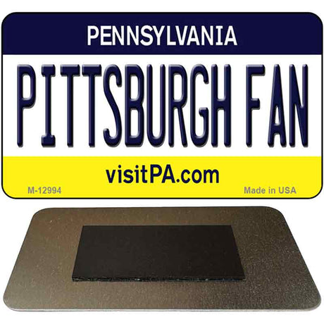 Pittsburgh Fan Novelty Metal Magnet M-12994