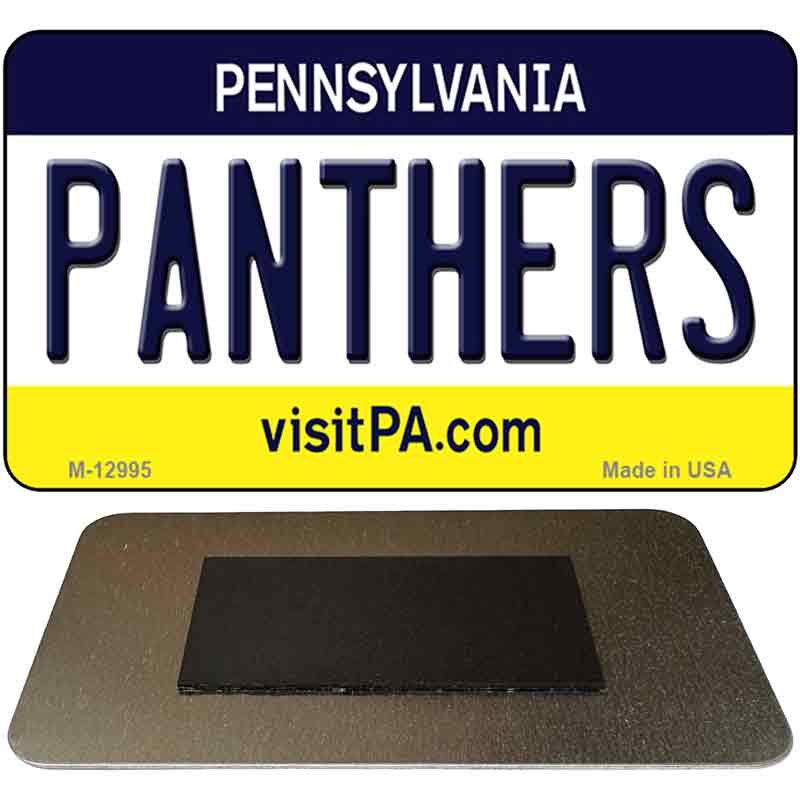 Panthers Novelty Metal Magnet M-12995