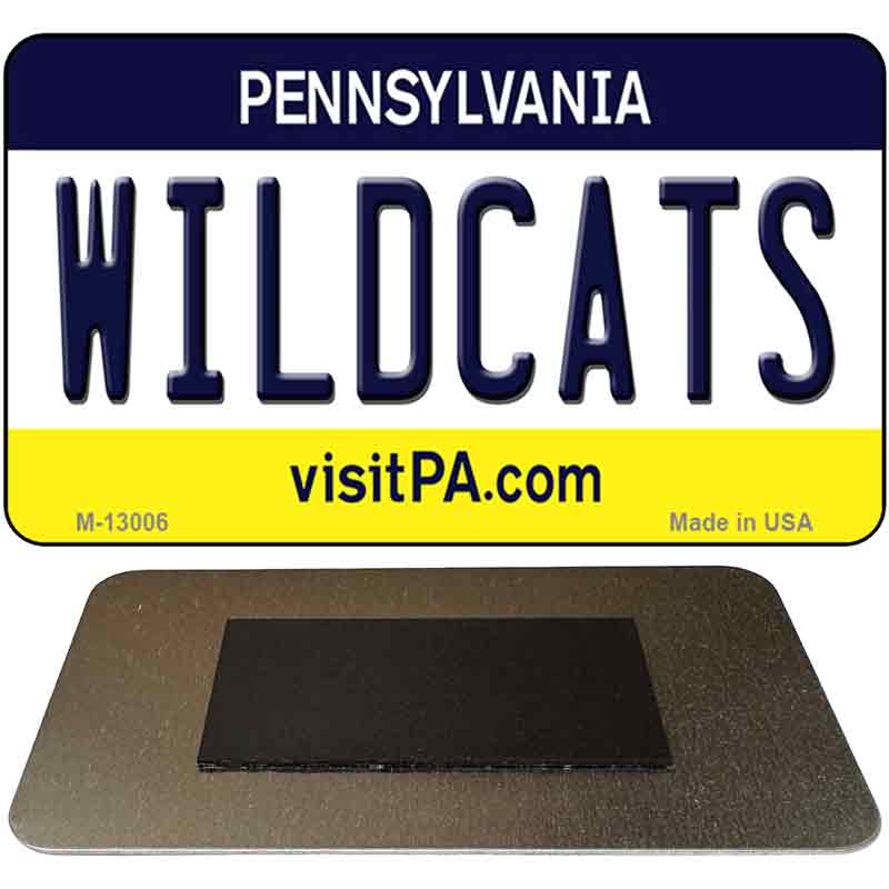 Wildcats Novelty Metal Magnet M-13006