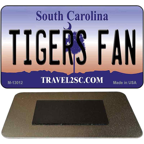 Tigers Fan Novelty Metal Magnet M-13012