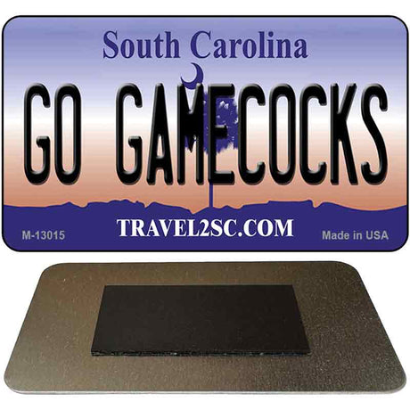 Go Gamecocks Novelty Metal Magnet M-13015