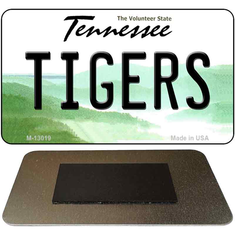 Tigers Novelty Metal Magnet M-13019