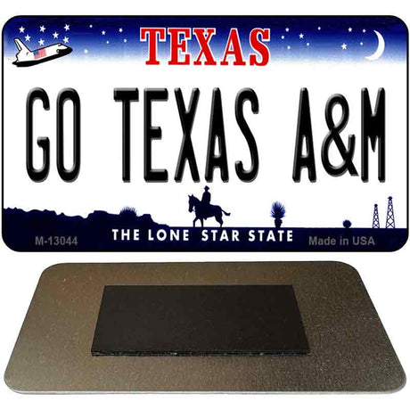 Go Texas A&M Novelty Metal Magnet M-13044