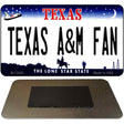 Texas A&M Fan Novelty Metal Magnet M-13045