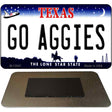 Go Aggies Novelty Metal Magnet M-13047