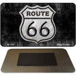 Route 66 Shield Vintage On Black Novelty Metal Magnet M-1304