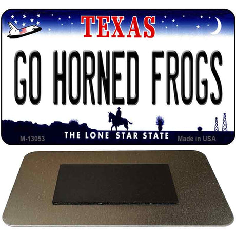 Go Horned Frogs Novelty Metal Magnet M-13053