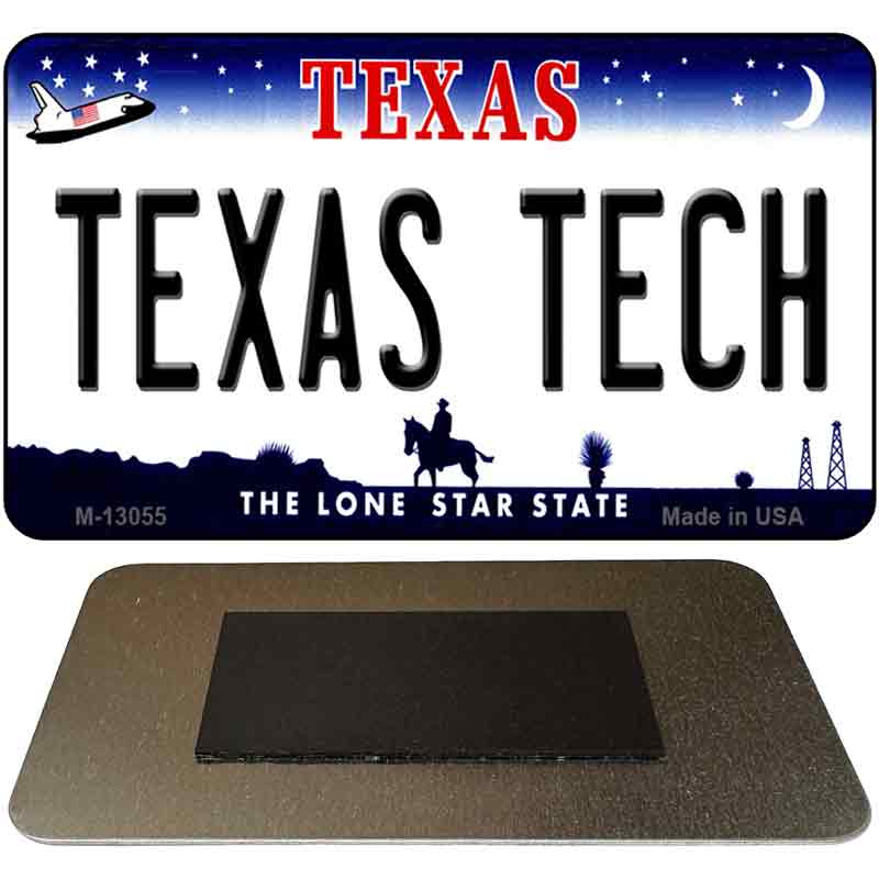 Texas Tech Novelty Metal Magnet M-13055