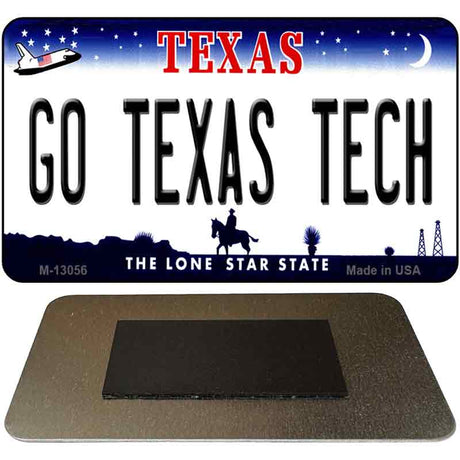 Go Texas Tech Novelty Metal Magnet M-13056