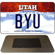 BYU Novelty Metal Magnet M-13065