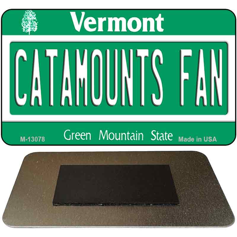 Catamounts Fan Novelty Metal Magnet M-13078